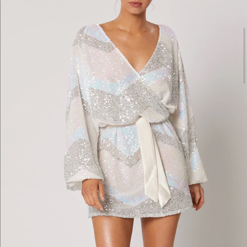 Winona Australia Sequin Sparkle Aviva Short Dress